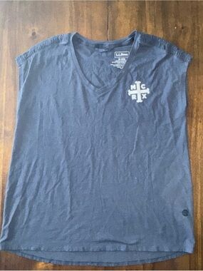 My Chemical Romance MCR LL Bean T Shirt Navy S/S Womens M Music Punk Emo Band